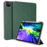 MUTURAL King Kong Series Leather Auto Wake Sleep Case Stand with Pen Holder for iPad Pro 11-inch (2021 / 2020 / 2022)