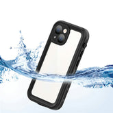 REDPEPPER Dot+ Series Transparent Back IP68 Waterproof IP6X Dustproof PC+TPU+PET Phone Case for iPhone 13 mini 5.4 inc - TechGearPal