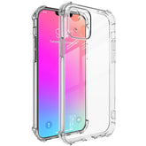 IMAK Four-Corner Airbag Armor Shockproof Anti-Scratch Soft TPU Phone Case with Screen Protector for iPhone 13 mini 5.4 inch - TechGearPal