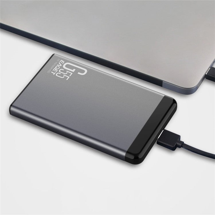 EAGET G55 2.5 inch HDD Enclosure Computer USB3.0 Hard Disk Drive External Enclosure Case Support 1TB - TechGearPal