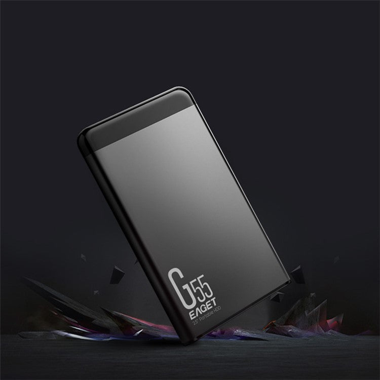 EAGET G55 2.5 inch HDD Enclosure Computer USB3.0 Hard Disk Drive External Enclosure Case Support 1TB - TechGearPal