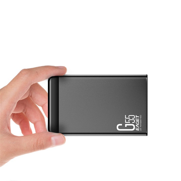 EAGET G55 2.5 inch HDD Enclosure Computer USB3.0 Hard Disk Drive External Enclosure Case Support 1TB - TechGearPal