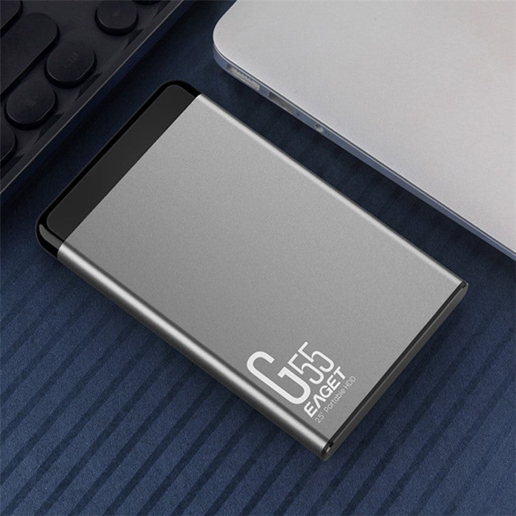 EAGET G55 2.5 inch HDD Enclosure Computer USB3.0 Hard Disk Drive External Enclosure Case Support 1TB - TechGearPal