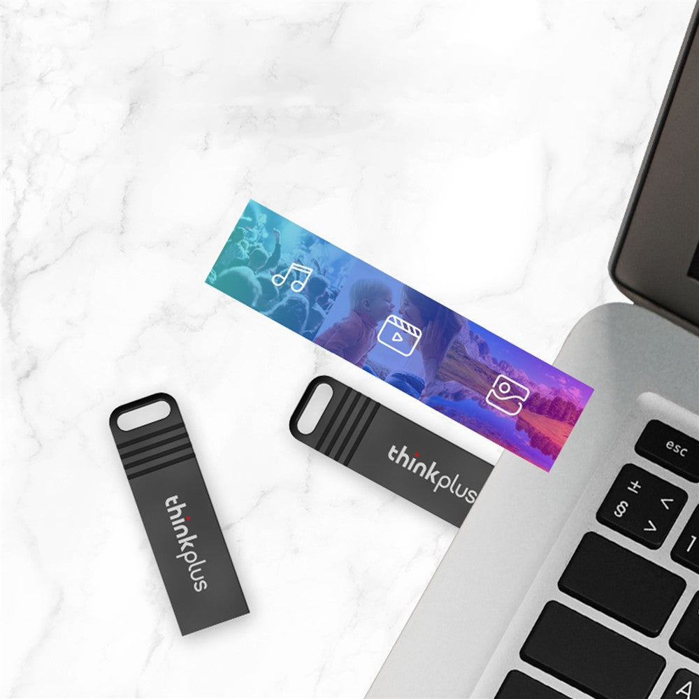 LENOVO Thinkplus MU221 8G USB2.0 U-Disk Data Transfer Computer Memory Stick Zinc Alloy USB Flash Drive - TechGearPal