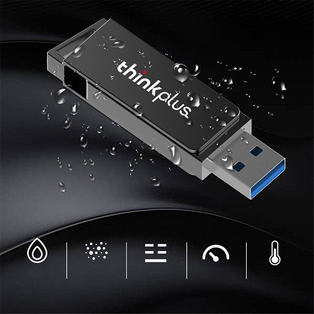 LENOVO THINKPLUS MU241 64G USB 3.0 Data Storage Thumb Stick High-speed Reading USB Flash Drive (Rotation Design) - TechGearPal