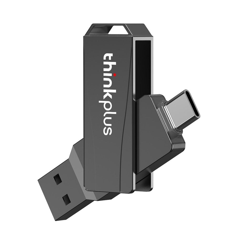 LENOVO THINKPLUS MU252 64GB USB+Type C 2-in-1 Memory Stick for iPhone 15 Series Fast Data Readin USB C 3.1 Thumb Flash Drive - TechGearPal