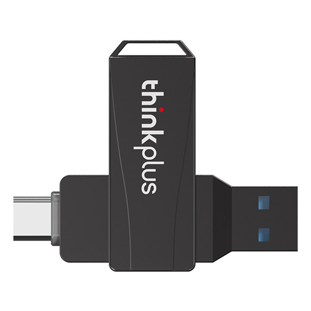 LENOVO Thinkplus MU252 256GB for iPhone 15 Series USB / Type-C Rotating Memory Stick USB-C 3.1 Flash Drive - TechGearPal
