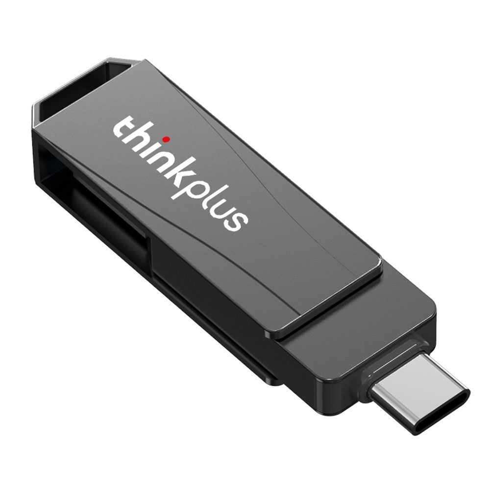 LENOVO Thinkplus MU252 256GB for iPhone 15 Series USB / Type-C Rotating Memory Stick USB-C 3.1 Flash Drive - TechGearPal
