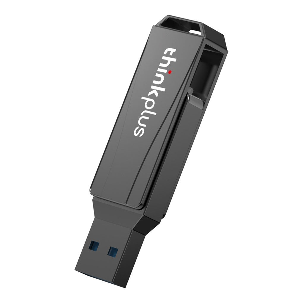LENOVO Thinkplus MU252 256GB for iPhone 15 Series USB / Type-C Rotating Memory Stick USB-C 3.1 Flash Drive - TechGearPal