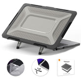 ENKAY HAT PRINCE for MacBook Air 13 inch (2025) / (2024) A2681 (M2) / A3113 (M3) / (2022) (EU) Laptop Case with TPU Keyboard Film