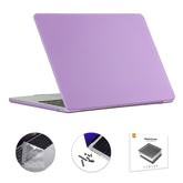 ENKAY HAT PRINCE For Macbook Air 15 inch (2025) / (2023) A2941 / A3114 (EU Version) Matte Laptop PC Case with TPU Film + Plugs