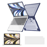 ENKAY HAT PRINCE for MacBook Air 13 inch (2025) / (2024) A2681 (M2) / A3113 (M3) / (2022) (US) PC Laptop Cover