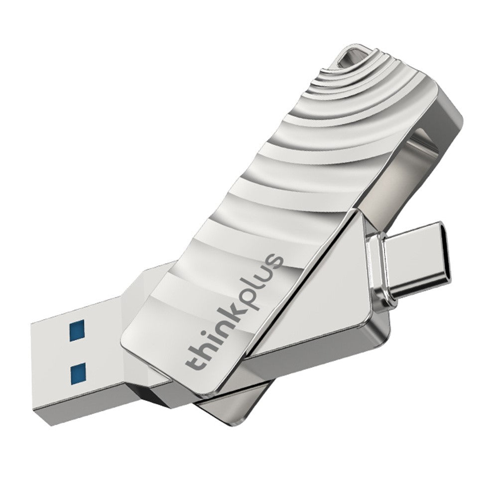 LENOVO THINKPLUS MU232 128GB for iPhone 15 Series USB Flash Drive USB 3.2 + Type-C Memory Stick Thumb Drive - TechGearPal