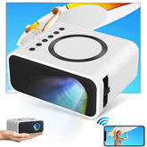 T300S 320x240 24ANSI Lumens LCD Projector Home Theater Mini Projector Support Wired / Wireless Sync Scree - TechGearPal