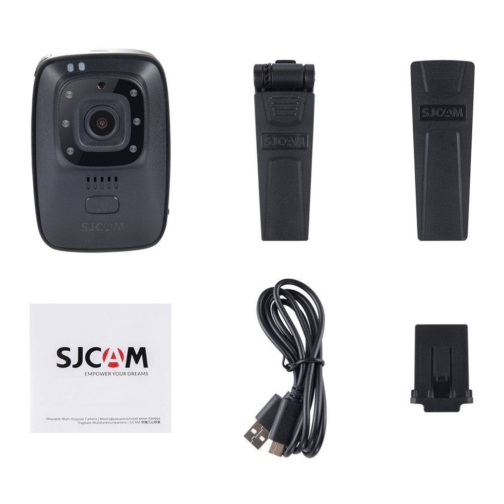 SJCAM A10 Wearable Multi-Purpose Camera 2-inch LCD Touch Screen Recorder Portable Camcorder for Live-streaming/Vlog - TechGearPal