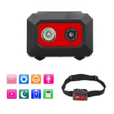 F18 HD 1080P Sports DV Camera Head-mounted DVR Action Camera Night Vision Video Camcorder with LED Headlight - TechGearPal