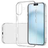 For iPhone 16 Case Crystal Clear Flexible TPU Slim Phone Cover - TechGearPal