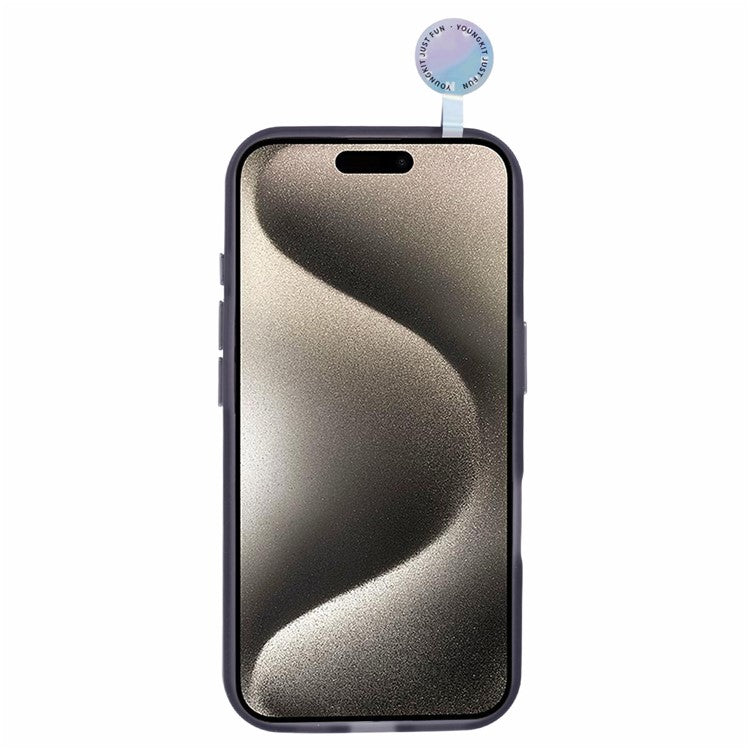 YOUNGKIT For iPhone 16 Plus Case Compatible with MagSafe Frosted PET+TPU Phone Cover Shockproo - TechGearPal