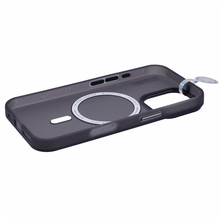 YOUNGKIT For iPhone 16 Plus Case Compatible with MagSafe Frosted PET+TPU Phone Cover Shockproo - TechGearPal