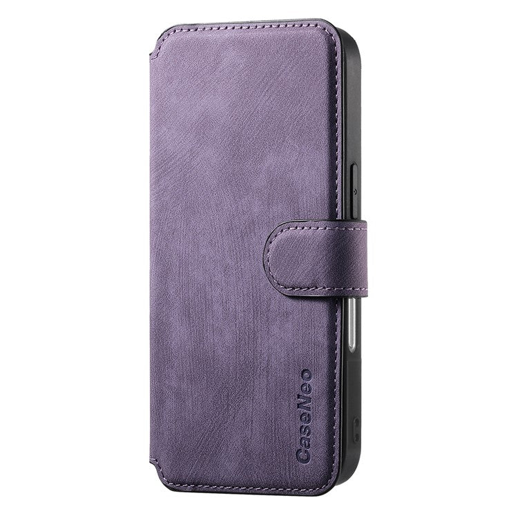 For iPhone 16 Magnetic Case CASENEO Detachable Leather Phone Wallet Cover - TechGearPal