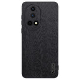 Für Huawei nova 13 Hülle Holzstruktur PU-Leder beschichtet PC + TPU Telefonabdeckung