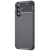 Für Samsung Galaxy A36 5G Fall Carbon Fiber Textur TPU Telefon Abdeckung Wärmeableitung