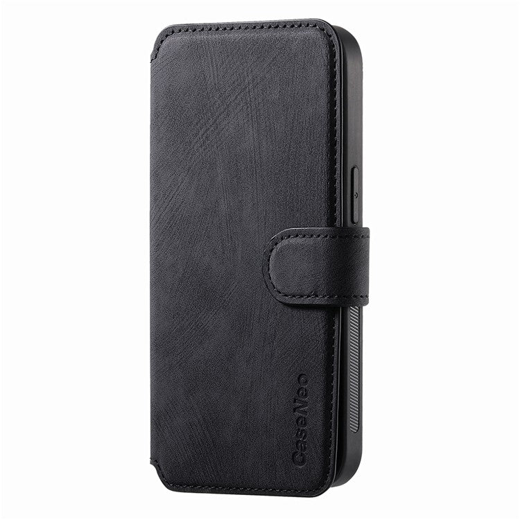 CASENEO MW-03 For iPhone 15 Pro Max Case with Detachable Wallet Leather+TPU Phone Cover - TechGearPal