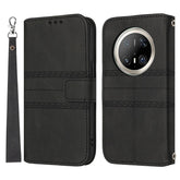 For Huawei Mate 70 Pro / Mate 70 Pro+ Case Wallet Skin-Touch Leather Imprinted Phone Cove - TechGearPal