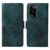 Coque en cuir PU pour Huawei Nova 14 Pro 5G / Nova 13 Pro 5G, motif losange étoilé