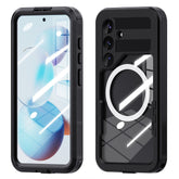 REDPEPPER For Samsung Galaxy S25 IP68 Waterproof Magnetic Case Clear Phone Cover