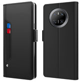 For Huawei Mate 70 Case Stand PU Leather Phone Cover Card Holder Mirro - TechGearPal