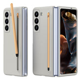 Phone Case with Stylus for Samsung Galaxy Z Fold Special / Z Fold 6 Slim / W25 Hard PC Back Cove - TechGearPal