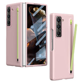 PC Phone Case for Samsung Galaxy Z Fold Special / Z Fold 6 Slim / W25 Mobile Cover with Tempered Glass Film and Stylus - TechGearPal