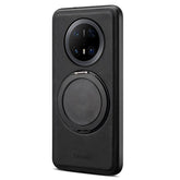 DENIOR A14 For Huawei Mate 70 Pro / Mate 70 Pro+ Magnetic Case Rotary Kickstand Leather PC TPU Phone Cove - TechGearPal