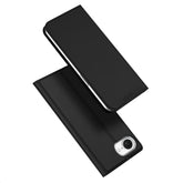 DUX DUCIS Skin Pro Series For iPhone 16e Case Leather Stand Cover Card Holder - TechGearPal