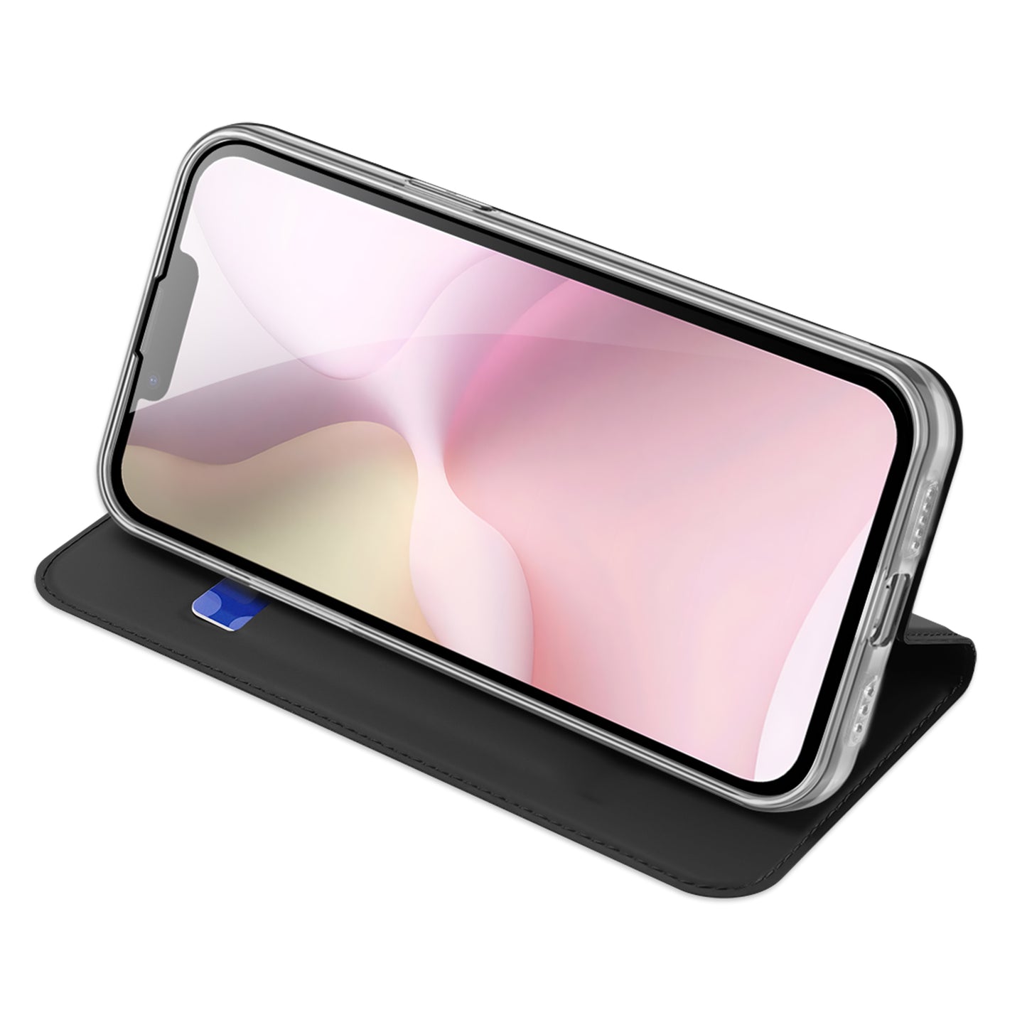 DUX DUCIS Skin Pro Series For iPhone 16e Case Leather Stand Cover Card Holder - TechGearPal
