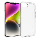 For iPhone 16e Case Anti-Fingerprint Crystal Clear TPU Phone Cover - TechGearPal