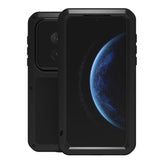 LOVE MEI For Huawei Mate 70 Pro / Mate 70 Pro+ Case Tempered Glass Screen Protector Metal + Silicone Phone Cove - TechGearPal