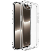 IMAK UX-5 Series For iPhone 16e Case Shockproof TPU Clear Slim Back Shell - TechGearPal