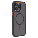 For iPhone 15 Pro Max Magnetic Case Skin Touch TPU + PC Phone Back Cover - TechGearPal