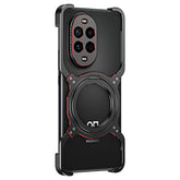 Coque pour Huawei Nova 13 Pro 5G avec béquille et pare-chocs en métal magnétique