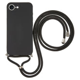 For iPhone 16e Case Flexible TPU Fiber Lining Anti-Shock Crossbody Phone Cover - TechGearPal