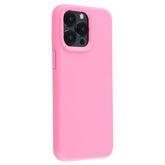 For iPhone 15 Pro Max Case 2.0mm Thick Solid Color Soft TPU Phone Back Cover Large Lens Cutout - TechGearPal