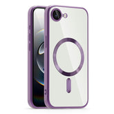 For iPhone 16e Case Compatible with MagSafe TPU + PC Clear Back Cover - TechGearPal