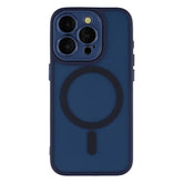 For iPhone 13 Pro Max Case Compatible with MagSafe PC + TPU Matte Phone Cover with Glass Lens Film - TechGearPal