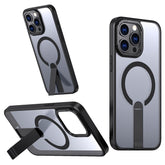 For iPhone 14 Pro Max Case Compatible with MagSafe Kickstand TPU + Acrylic Phone Cove - TechGearPal