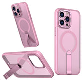 For iPhone 13 Pro Case Compatible with MagSafe Kickstand TPU + Acrylic Phone Cover - TechGearPal
