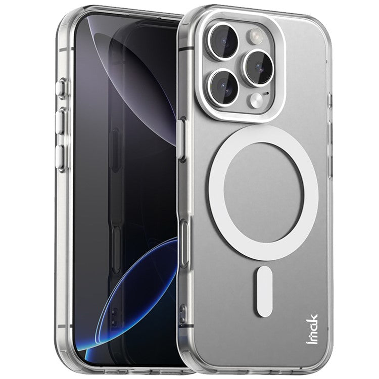 IMAK For iPhone 16 Pro Case Compatible with MagSafe Candy Color Anti Drop TPU + PET Back Cover - TechGearPal