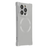 For iPhone 14 Pro Max Case Compatible with MagSafe Straight Edge TPU Phone Cover with Camera Lens Protector - TechGearPal