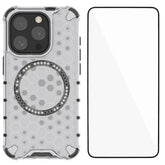 For iPhone 14 Pro Max Phone Case Compatible with MagSafe WANLONFENG FC Series with Tempered Glass (Big Lens Hole) - TechGearPal